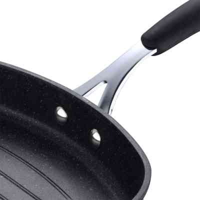 Сковорода Bergner Midnight, гриль 28x28 см (BG-30130-GR) Винница