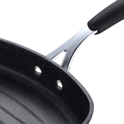 Сковорода Bergner Midnight, гриль 28x28 см (BG-30130-GR) Винница - изображение 6