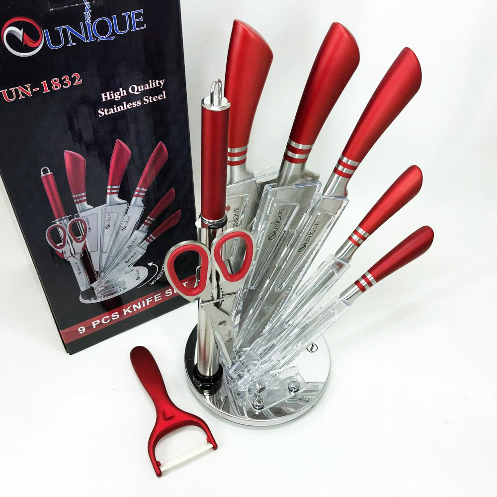 Кухонні ножі для готування, Кухонні ножі для нарізання Кухонний набір ножів нарізання WD-48 Львів - фото 5