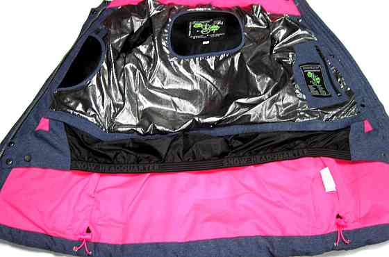 Зимняя женская удлиненная куртка 