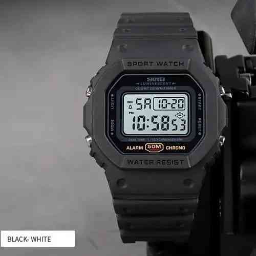 Водонепроницаемые часы с гарантией, Водонепроницаемые часы 50 м Хорошие мужские фирма YX-80 Львов