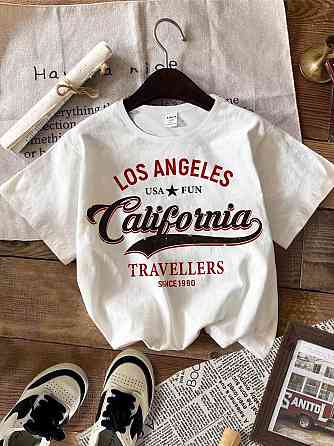 Футболка женская с принтом  42 Белая 2664082073 Днепр