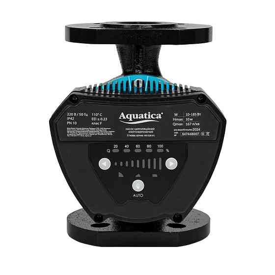 Насос циркуляційний енергоощадний фланц 10-185 Вт Hmax 10 м Qmax 167 л/хв DN40 220 мм + відповідає флан AQUATICA GPA40-10F/220 IV Київ