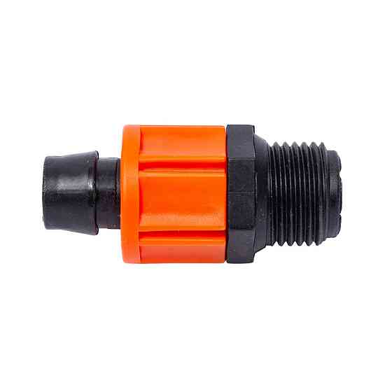 З'єднання для крапельної стрічки Ø16 мм н/р 1/2" FLORA (5079434) Київ