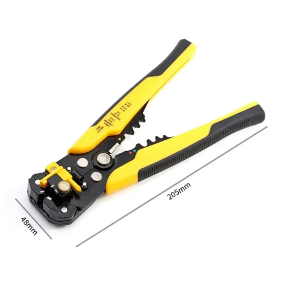 Стриппер для снятия изоляции и зачистки проводов, автоматические плоскогубцы, инструмент для зажима и изоляции кабеля AWG 0.2-6.0 мм Коломия