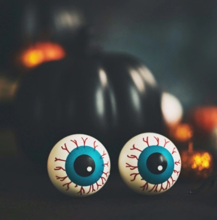 Штучні очі на Хелловін 6 штук 32 мм різнобарвний Київ - фото 4