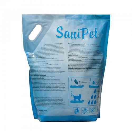 Наполнитель Sani Pet для кошачьего туалета силикагелевый 7,6 л Киев