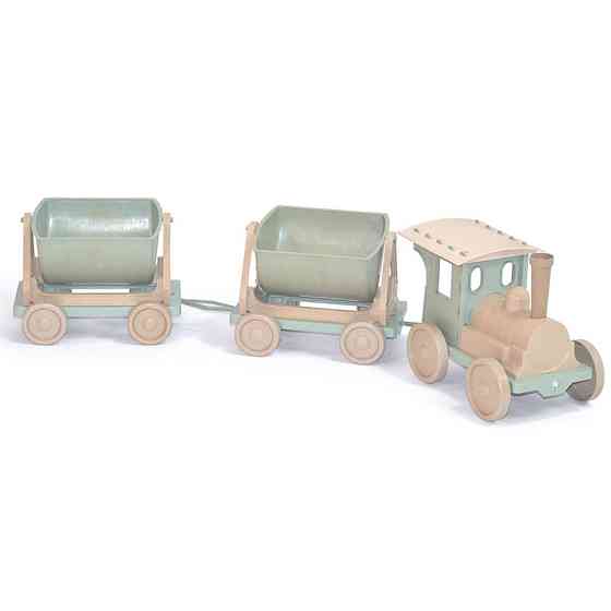 Поїзд-конструктор 013118/01eco 2 прицепа, бірюзовий Вінниця