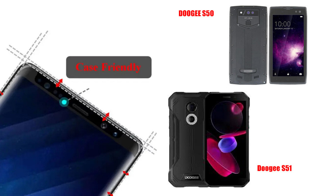 Защитное стекло HyperGlass Pro для DOOGEE S50, Doogee S51 – максимальная чувствительность и защита Киев - изображение 4