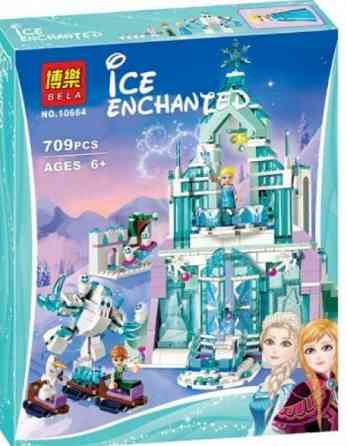 Конструктор Холодное сердце Фрозен / Замок Эльзы и Анны 709дет. Киев