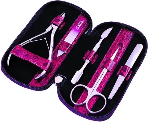 Маникюрный набор KDS (5 предметов) 7107 с хрустальной пилочкой Киев