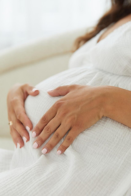 Нічна сорочка для вагітних та годуючих Nicole XXL (50) Lullababe Молочний Кривий Ріг - фото 6