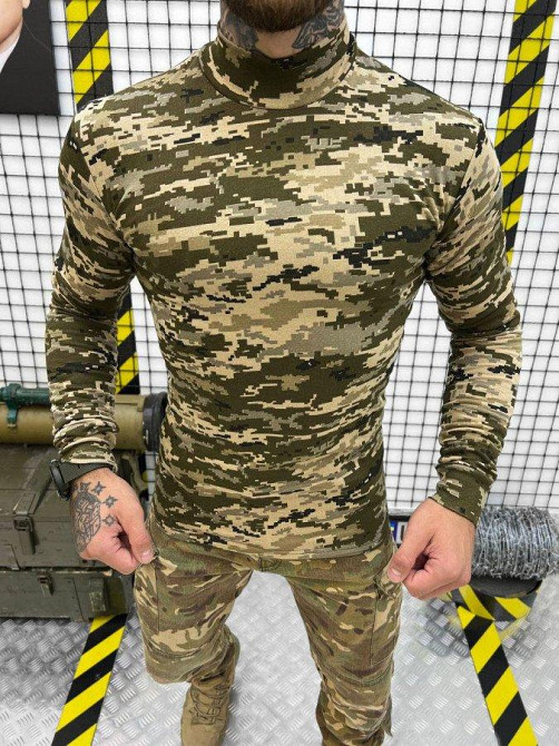 Гольф пиксель мужской теплый Одесса - изображение 3