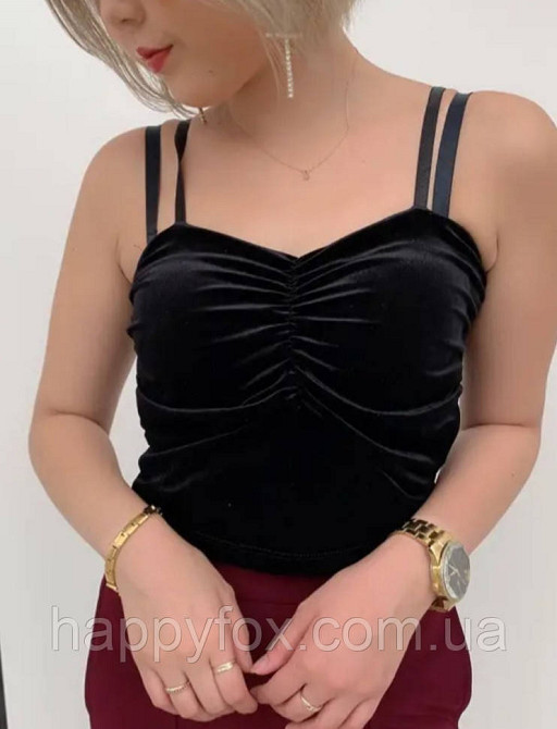 Майка-топ велюрова Львов - изображение 1