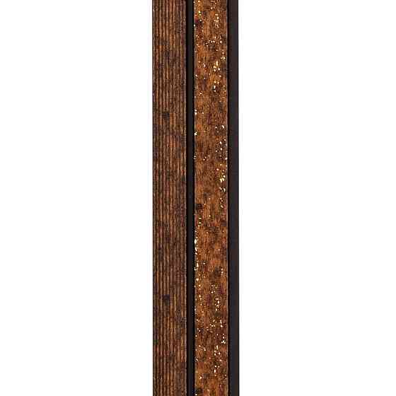 Декоративна мідна рейка із золотими вкрапленнями Київ