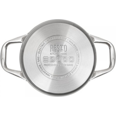 Каструля Resto Rigel із кришкою 1.9 л (92102) Вінниця - фото 4