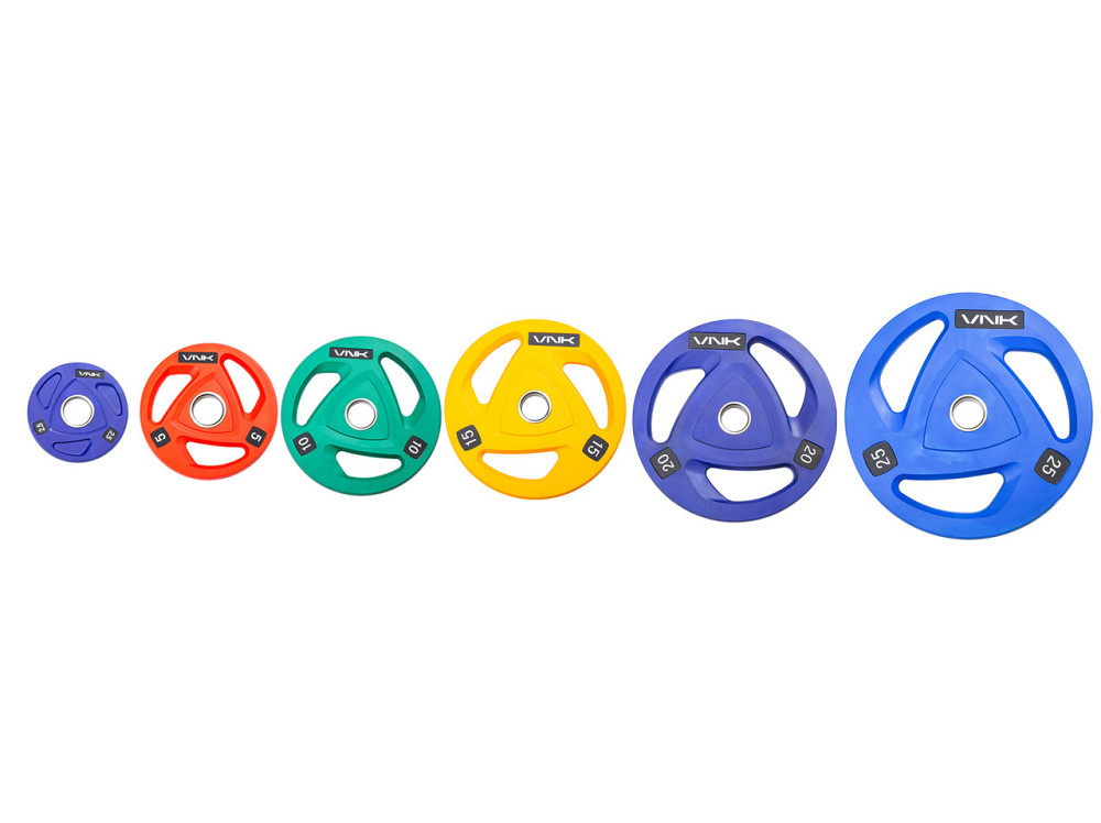 Спортивний диск для штанги VNK PRO професійний диск для фітнесу та силових тренувань 25 кг (1 шт) Київ - фото 4