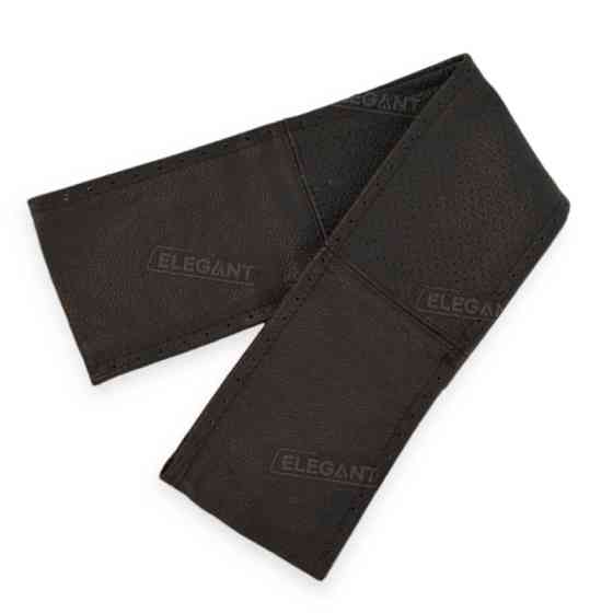 Оплетка m кожа (37 - 38 см) черная перфор. с иголкой руля Мукачево