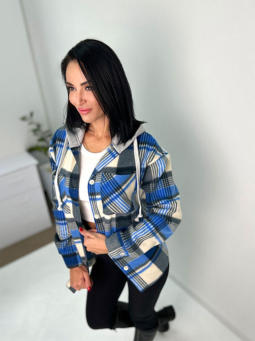 Жіноча тепла флісова сорочка "Delta" оптом | Норма Електрик, 46-48 Київ - фото 5