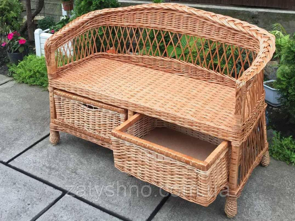 Диван плетеный с шухлядой Киев - изображение 2