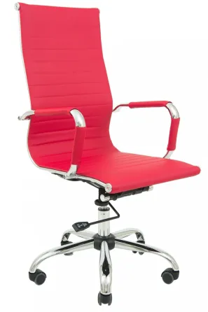 Эргономічне Офісне Крісло Richman Bali Fly 2237 DeepTilt Малиновий Київ