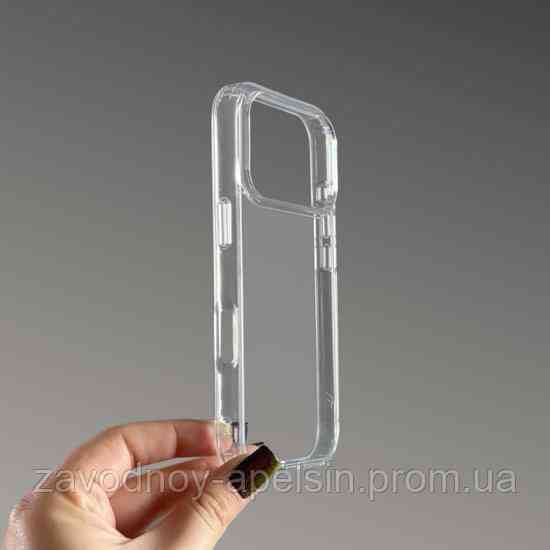 Iphone 17 Pro Прозорий чохол (TPU+PC) Одеса