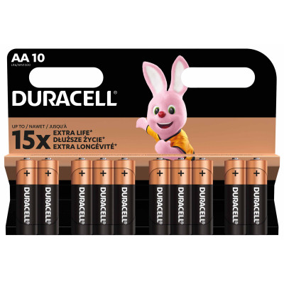 Батарейка Duracell AA лужні 10 шт. в упаковці (5002508/5006461) Винница - изображение 2