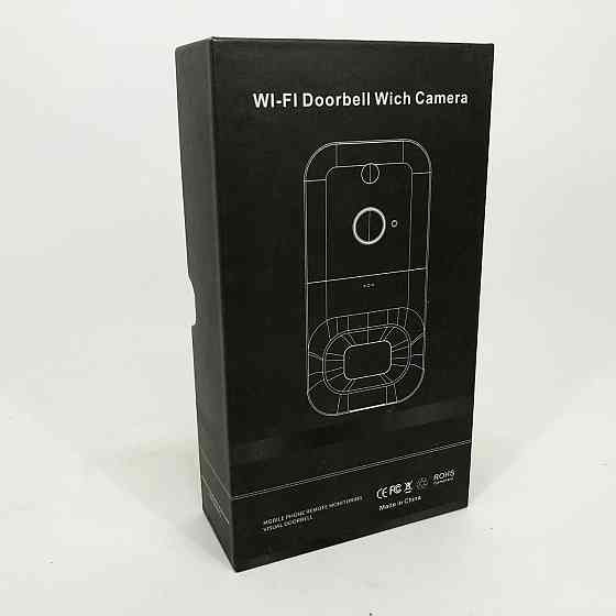 Камера видеонаблюдения с удаленным доступом и микрофоном SMART DOORBELL X5 wifi, Камера уличная вайфай SB-81 Львов