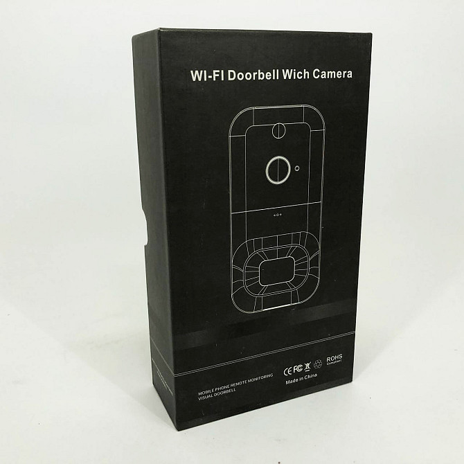 Камера видеонаблюдения с удаленным доступом и микрофоном SMART DOORBELL X5 wifi, Камера уличная вайфай SB-81 Львов - изображение 6