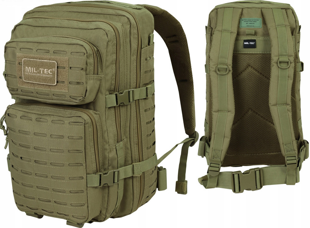 Тактический Рюкзак 36 литров с системой Molle 25 мм Mil-Tec от Sturm 