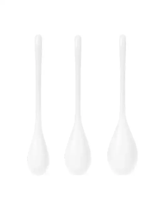 Набор йони бусин Satisfyer Yoni Power 1 White, диаметр 2-2,5-3см, вес 22-46-74гр Львов - изображение 3