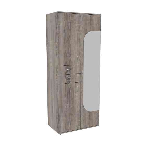 Прихожая ГКШ-2, Дуб Сонома Трюфель, 840/520/2100 Львов