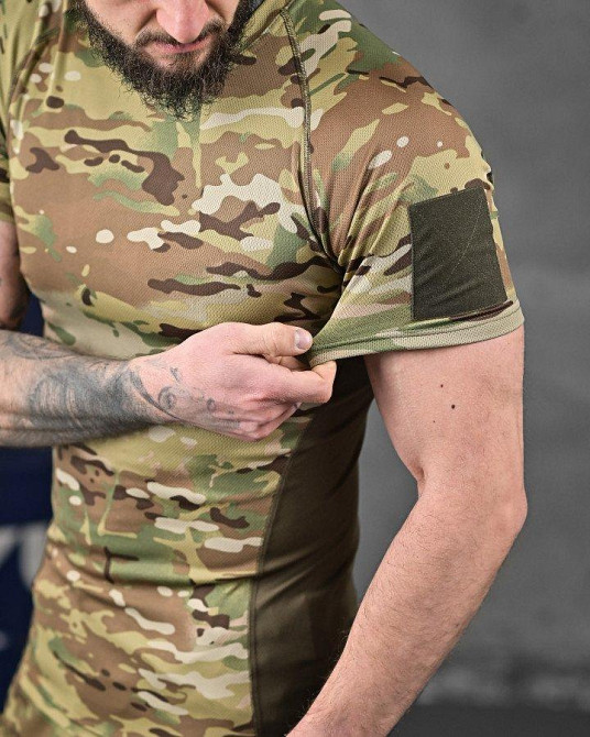 Тактична футболка потоотводная AXEL мультикам ВТ6731 Одеса - фото 5