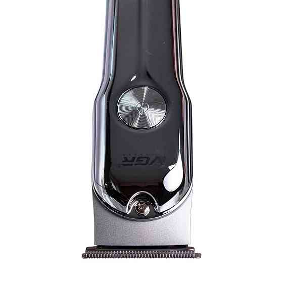Машинка для стрижки волосся акумуляторна Сріблястий VGR V-071 Київ
