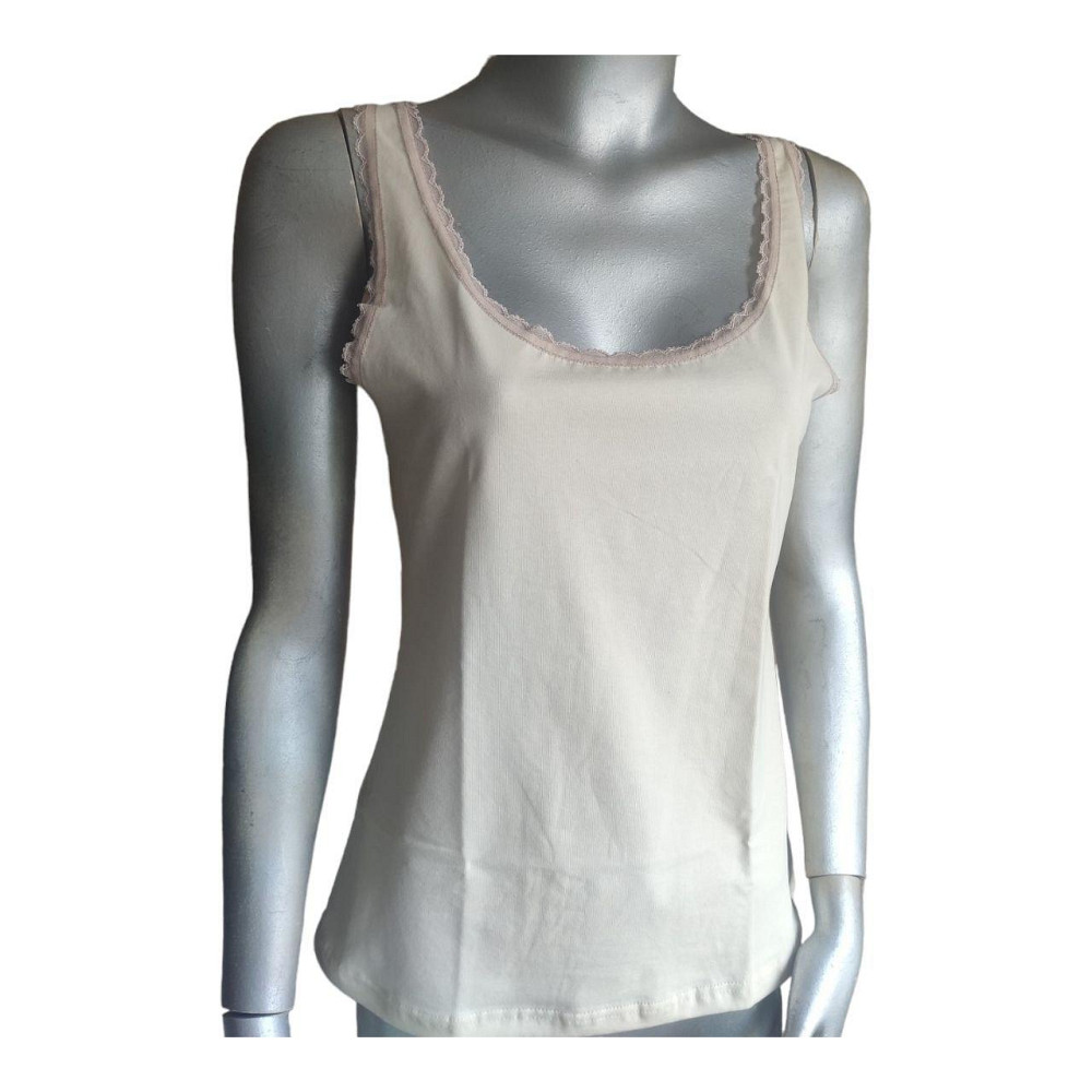 Женская майка р. 46 “Молочная нежность” - молочная Киев - изображение 1