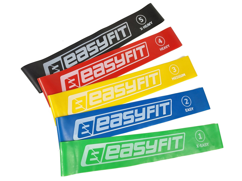 EasyFit Гумові кільця для фітнесу EasyFit набір 5 шт Коломыя - изображение 5