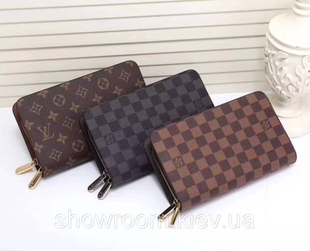 Чоловічий бреновий клатч барсетка LV (2012) brown Київ - фото 4