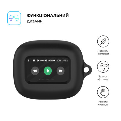 Чехол для наушников Armorstandart Hang Case для JBL Live Flex Black (ARM80447) Винница - изображение 2