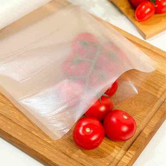 Пакети для вакууматора 5 м*25см, рулон / Вакуумні рулонні пакети для зберігання їжі Київ