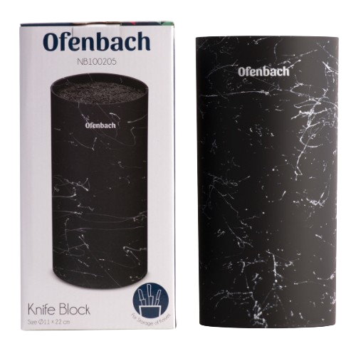Підставка для ножів 11*11*22см з наповнювачем 100205 Ofenbach Житомир - изображение 3