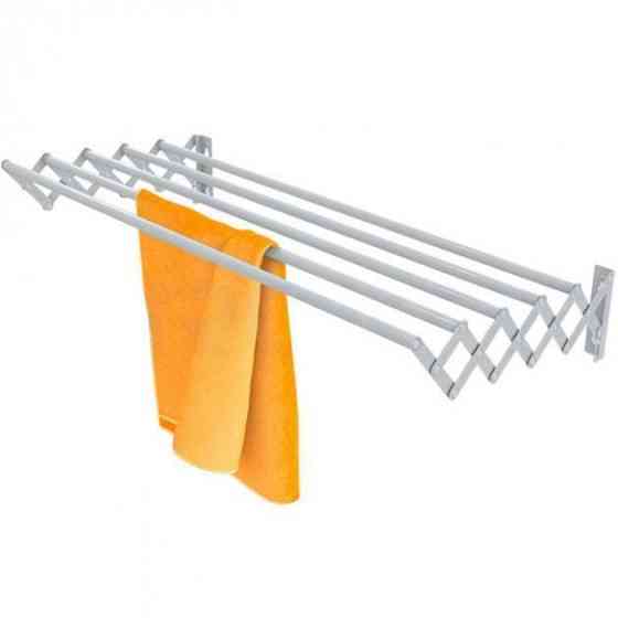 Сушарка для білизни настінна 5 прутів 100см біла Харків