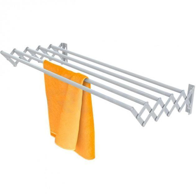 Сушарка для білизни настінна 5 прутів 100см біла Харків - фото 2