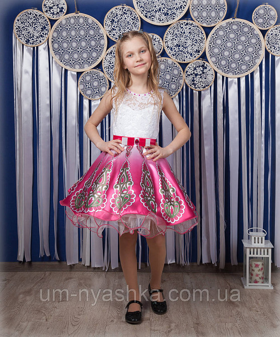 Нарядное платье Жар-птицы на рост 128-140 Кривой Рог - изображение 1