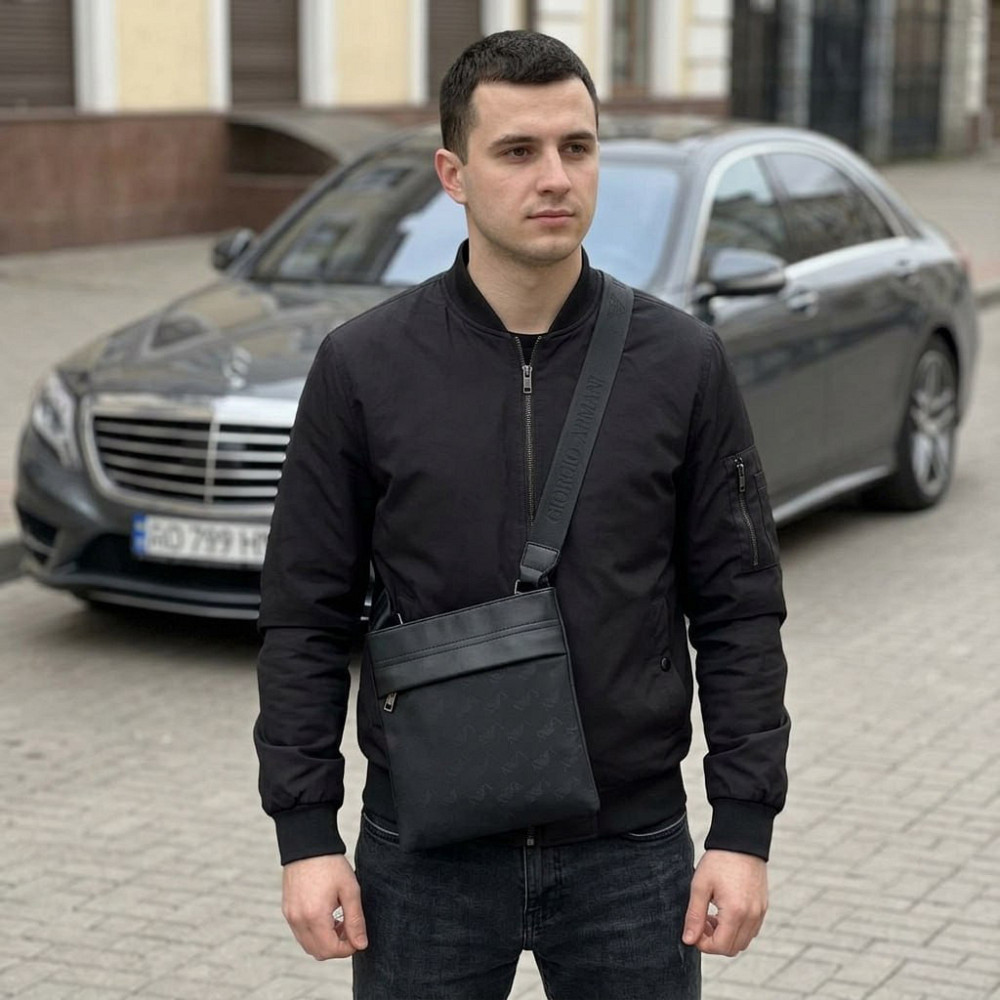 Мужская брендовая сумка планшетка Armani (2978-3) Киев - изображение 7