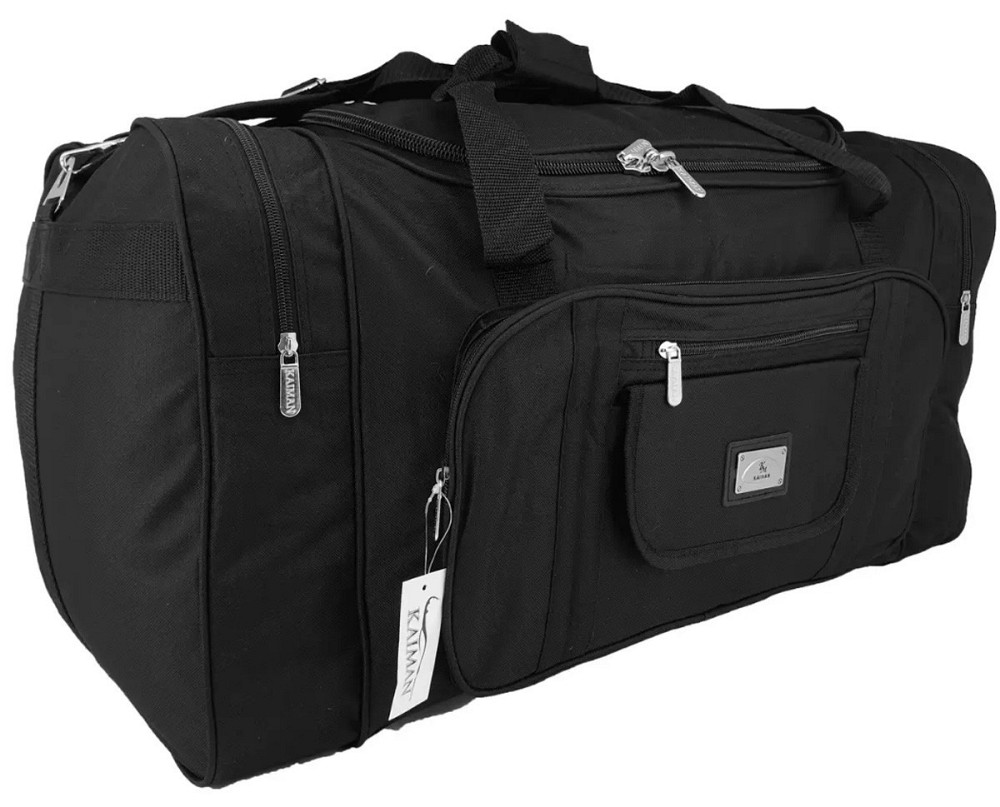 Сумка дорожня KAIMAN 80 см чорна S800701 Київ - фото 3