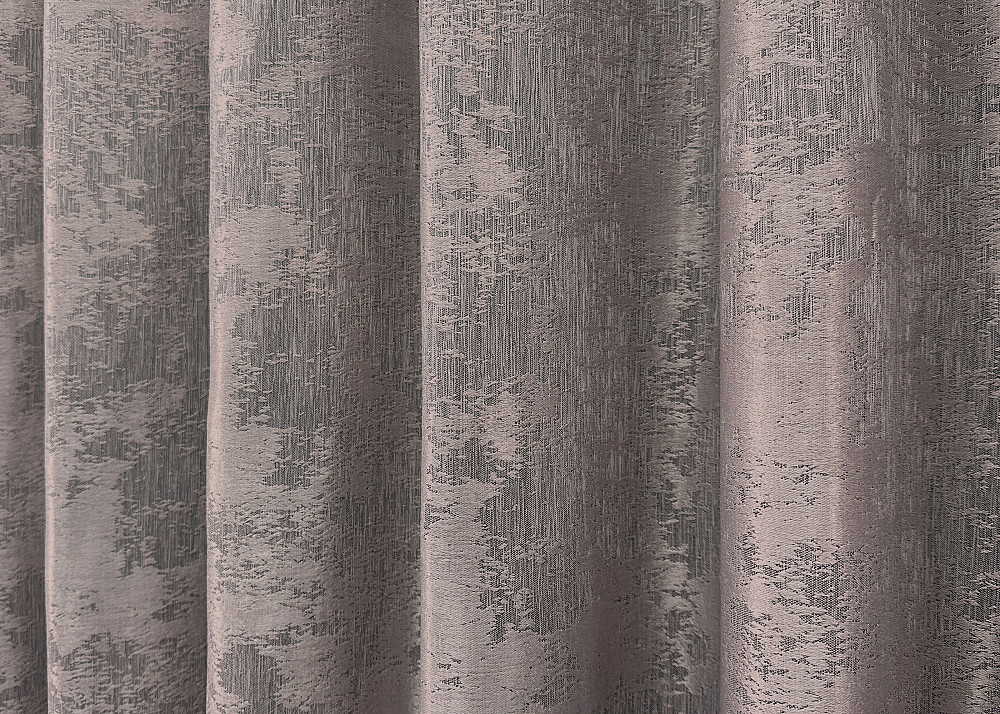 Комплект готовых штор VR-Textil Жаккард Sultan YL № 1210ш Серо-пудровый 200х270 см 2 шт (32-028) Киев - изображение 15