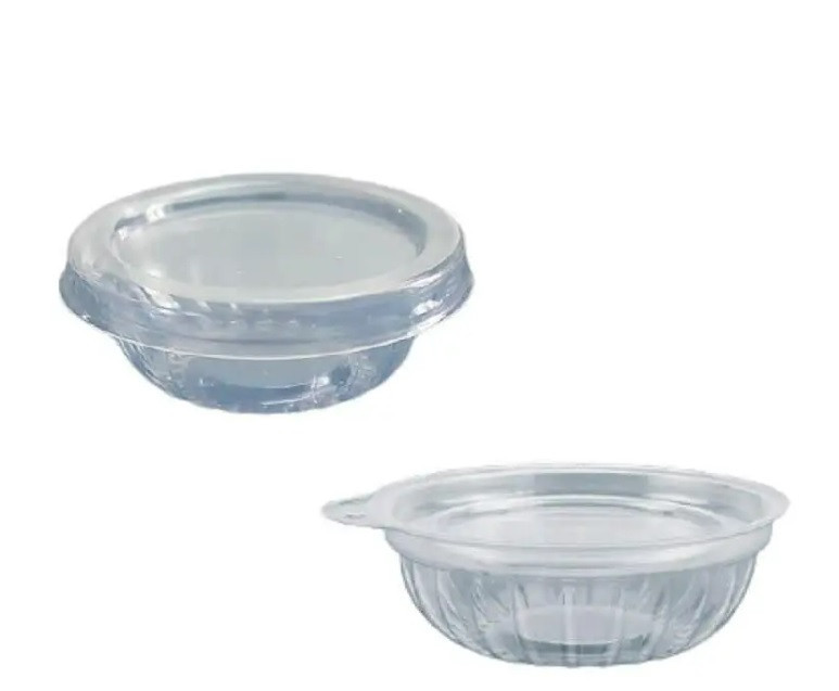 Соусница с крышкой 50 мл, комплект 105 шт, с прозрачным дном Павлоград - изображение 1