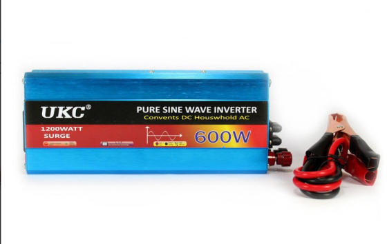 Перетворювач напруги з чистою синусоїдою UKC AC/DC 12v 600W Київ