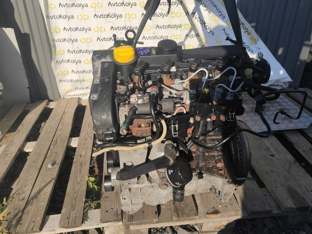 Двигун в зборі Renault Megane II 1.5 dci (K9K 732) 2006-2012 Euro 4 Ковель - фото 7