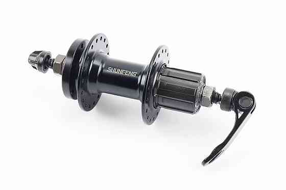 Втулка задня MTB алюмінієва 14Gx36H під касету 7зв, Disk-brake, кріпл. ексцентрик, чорна SF-A262R Київ